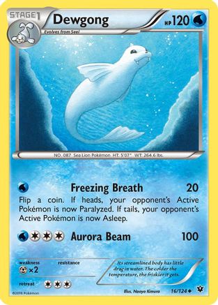 Dewgong - 16/124 - Uncommon