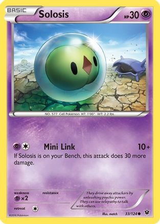 Solosis - 33/124 - Common - Reverse Holo