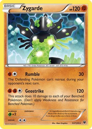 Zygarde (53) - 53/124 - Rare