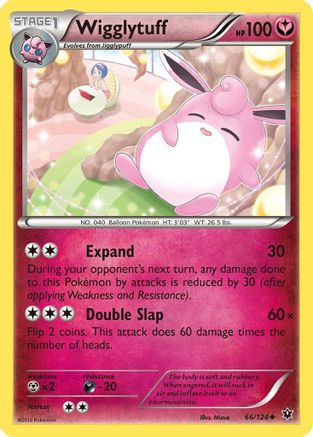 Wigglytuff - 66/124 - Uncommon