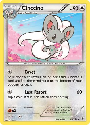 Cinccino (88) - 88/124 - Uncommon