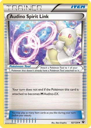 Audino Spirit Link - 92/124 - Uncommon - Reverse Holo