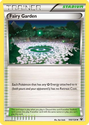 Fairy Garden - 100/124 - Uncommon - Reverse Holo