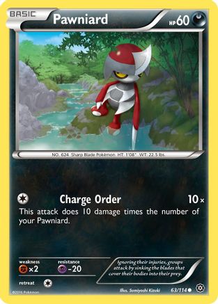 Pawniard - 63/114 - Common - Reverse Holo