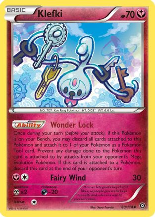 Klefki - 80/114 - Uncommon - Reverse Holo