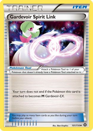 Gardevoir Spirit Link - 101/114 - Uncommon - Reverse Holo