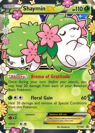 Shaymin EX XY148  - Holofoil XY Promos - Promo