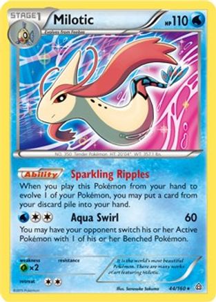 Milotic (XY Primal Clash) - 44/160 - Rare