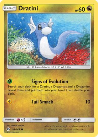 Dratini - 94/149 - Common - Reverse Holo