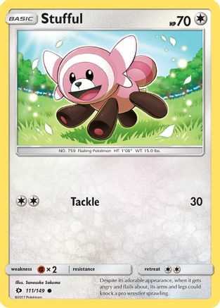 Stufful (111/149) Reverse Holofoil - Common