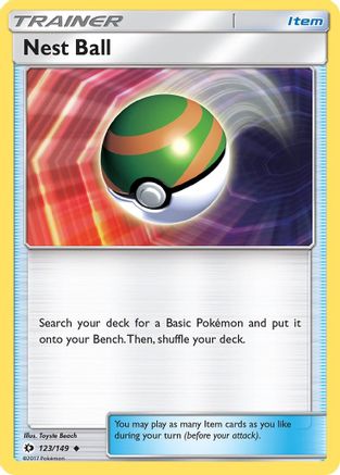 Nest Ball (123/149) Reverse Holofoil - Uncommon