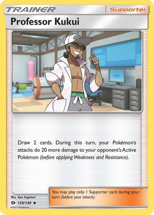 Professor Kukui (128/149) Reverse Holofoil - Uncommon