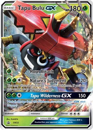 Tapu Bulu GX SM32  - Holofoil SM Promos - Promo