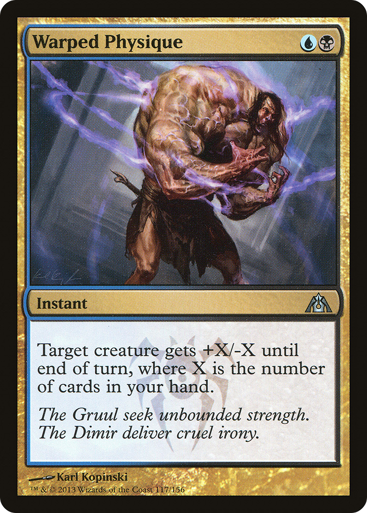 Warped Physique (DGM-117) Foil