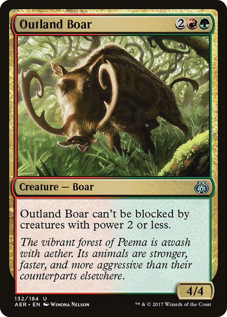 Outland Boar (AER-132) Foil