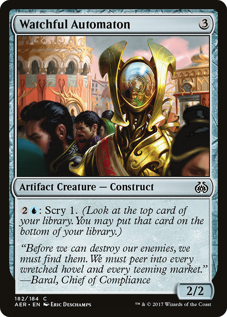 Watchful Automaton (AER-182) Foil