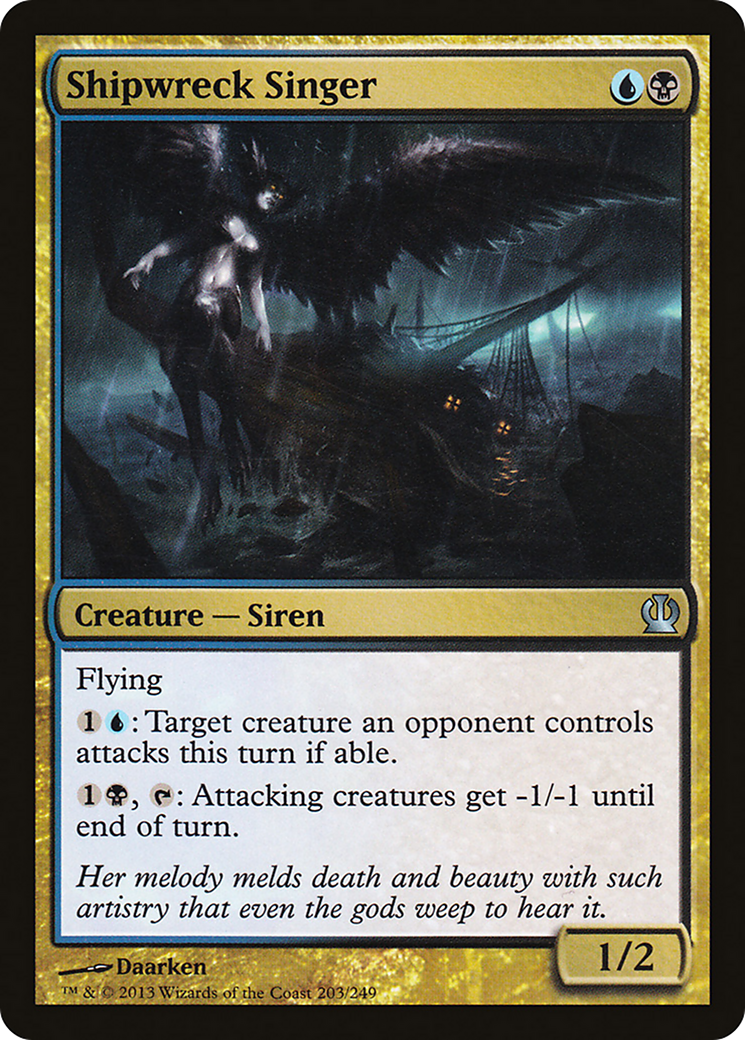 Shipwreck Singer (THS-203) Foil