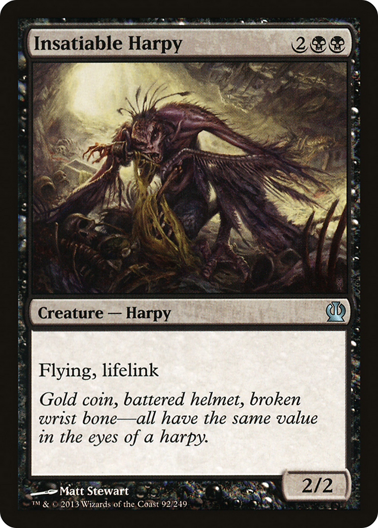 Insatiable Harpy (THS-092) Foil