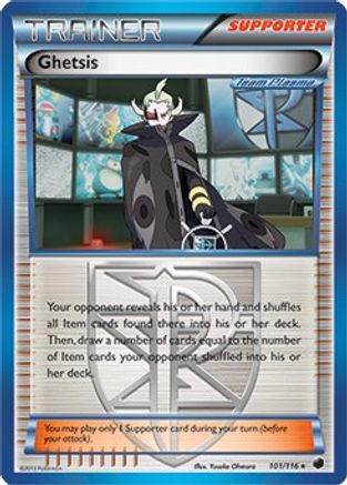 Ghetsis (BW Plasma Freeze) - 101/116 - Rare
