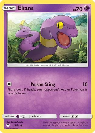 Ekans - 36/73 - Common