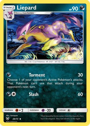 Liepard - 49/73 - Uncommon