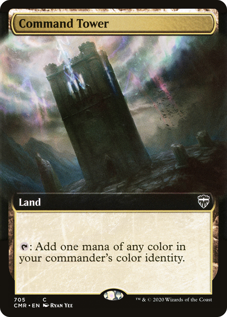 Command Tower (Extended Art) (CMR-705) Foil
