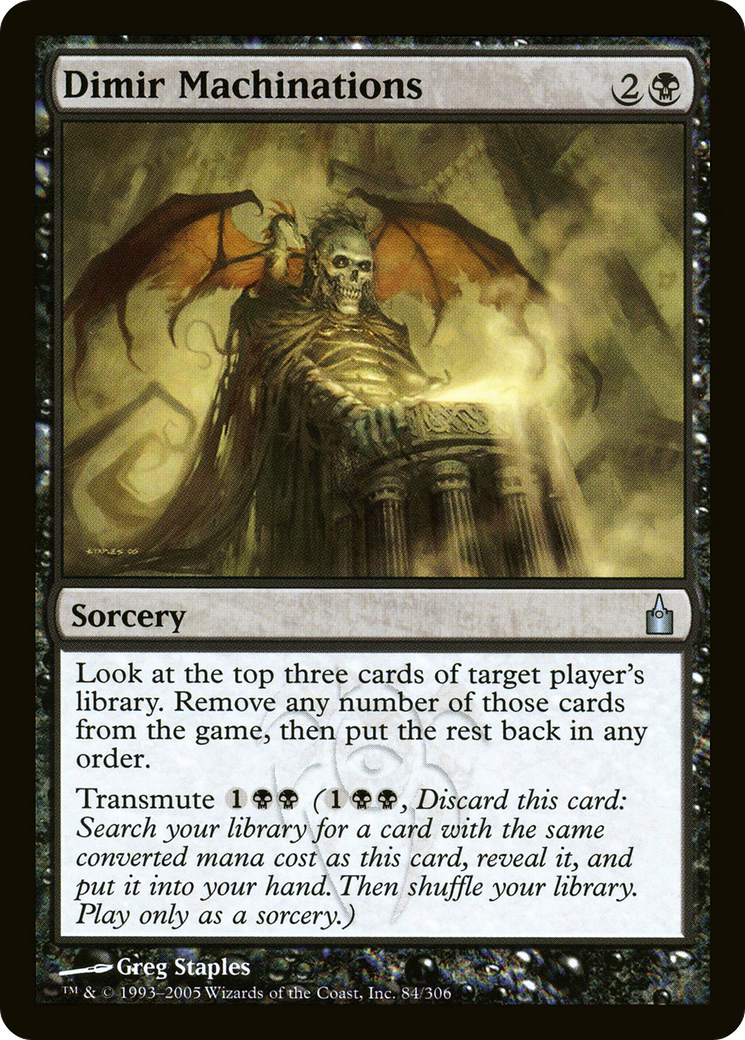 Dimir Machinations (RAV-084) Foil