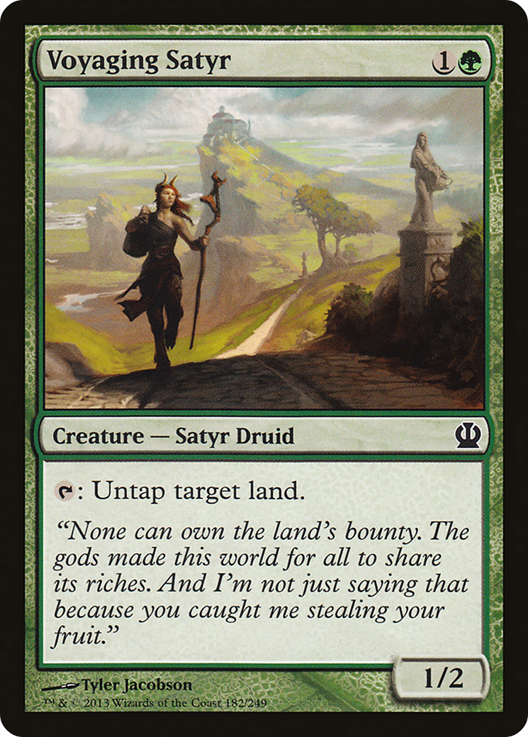 Voyaging Satyr (THS-182) Foil