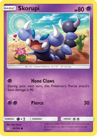 Skorupi - 54/156 - Common - Reverse Holo