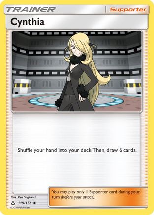 Cynthia - 119/156 - Uncommon - Reverse Holo