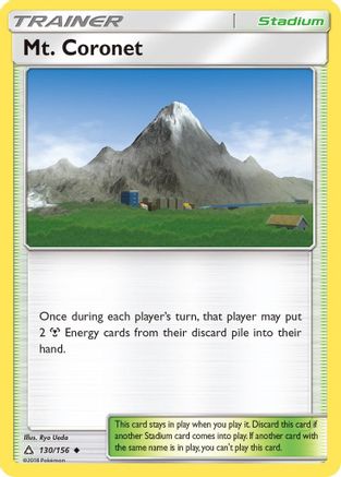 Mt. Coronet - 130/156 - Uncommon - Reverse Holo