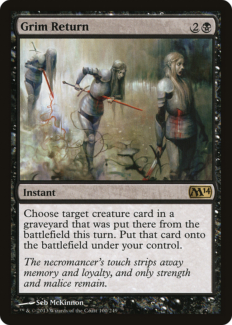 Grim Return (M14-100) Foil