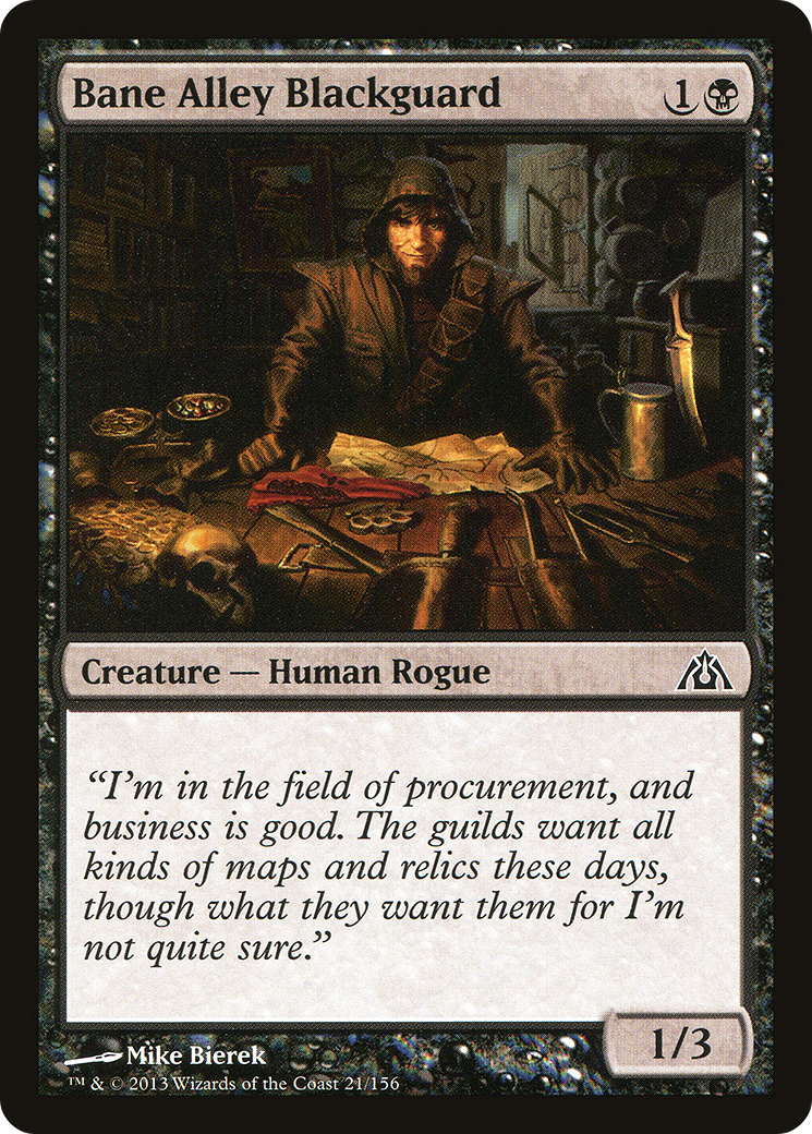 Bane Alley Blackguard (DGM-021) Foil