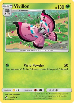 Vivillon - 8/131 - Rare