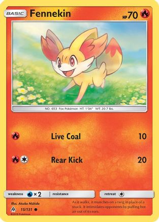 Fennekin (15) - 15/131 - Common