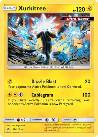 Xurkitree - 39/131 - Rare - Reverse Holo