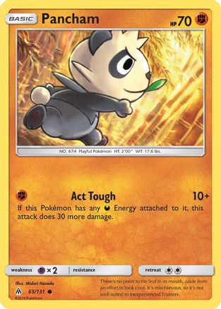 Pancham - 65/131 - Common - Reverse Holo