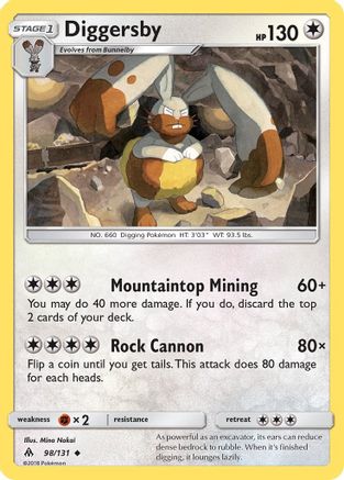 Diggersby - 98/131 - Uncommon