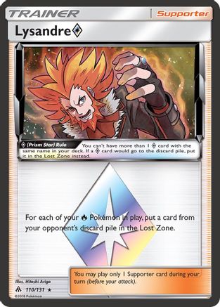 Lysandre Prism Star - 110/131 - Prism Rare