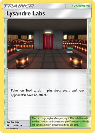 Lysandre Labs - 111/131 - Uncommon - Reverse Holo
