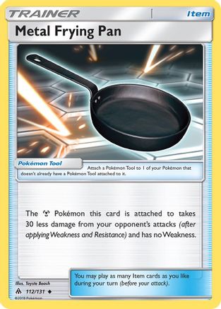 Metal Frying Pan - 112/131 - Uncommon - Reverse Holo