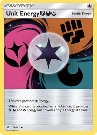 Unit Energy FDY - 118/131 - Uncommon - Reverse Holo