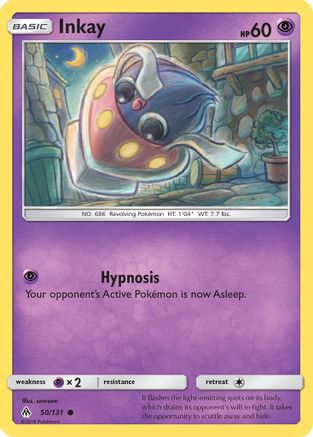 Inkay - 50/131 - Common - Reverse Holo