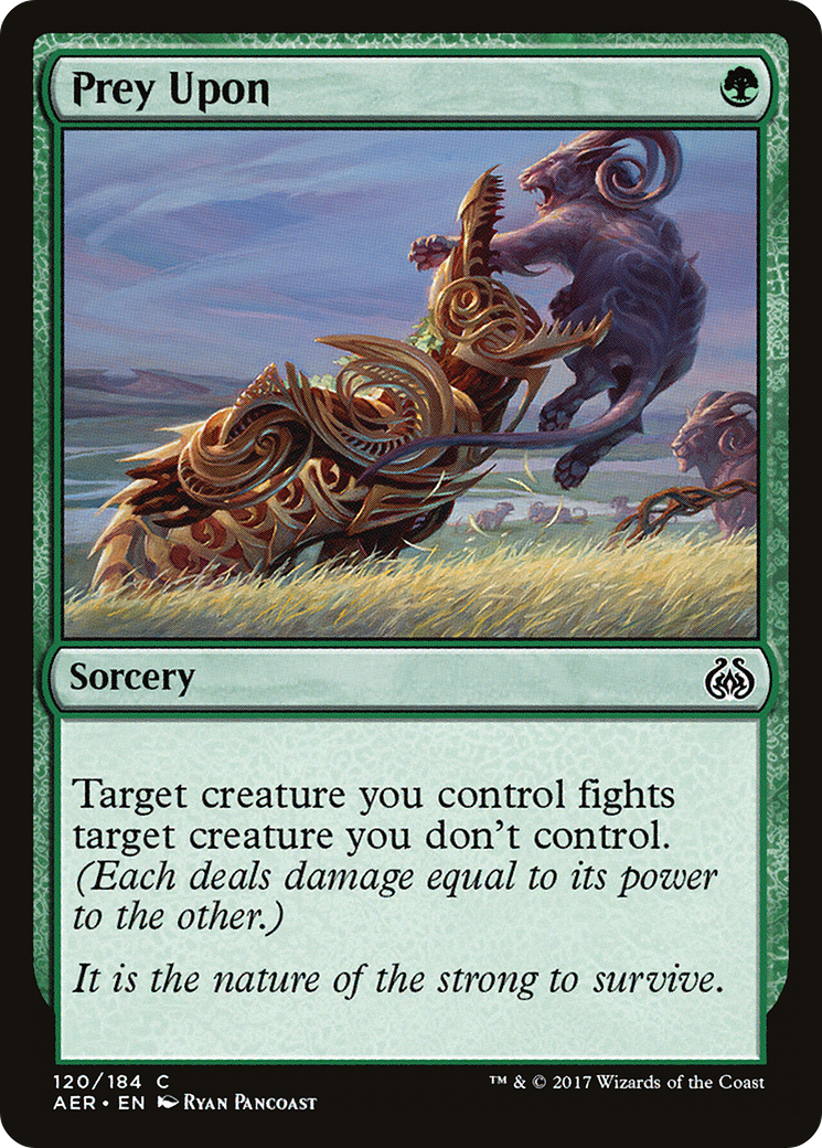 Prey Upon (AER-120) Foil