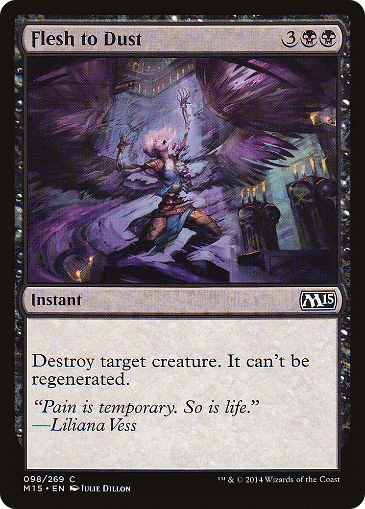 Flesh to Dust (M15-098) Foil
