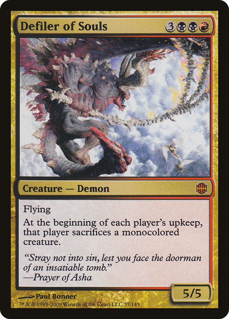 Defiler of Souls (ARB-037) Foil