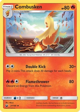 Combusken - 27/168 - Uncommon
