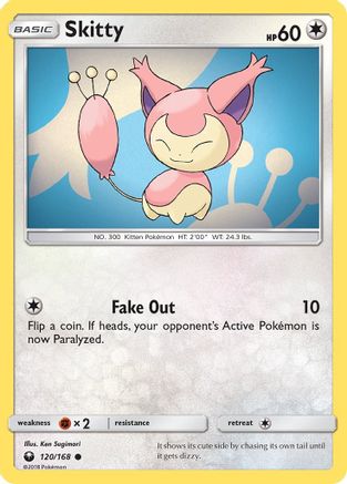 Skitty - 120/168 - Common - Reverse Holo
