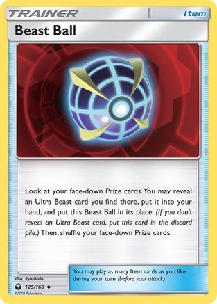 Beast Ball - 125/168 - Uncommon - Reverse Holo