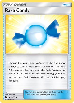 Rare Candy - 142/168 - Uncommon - Reverse Holo